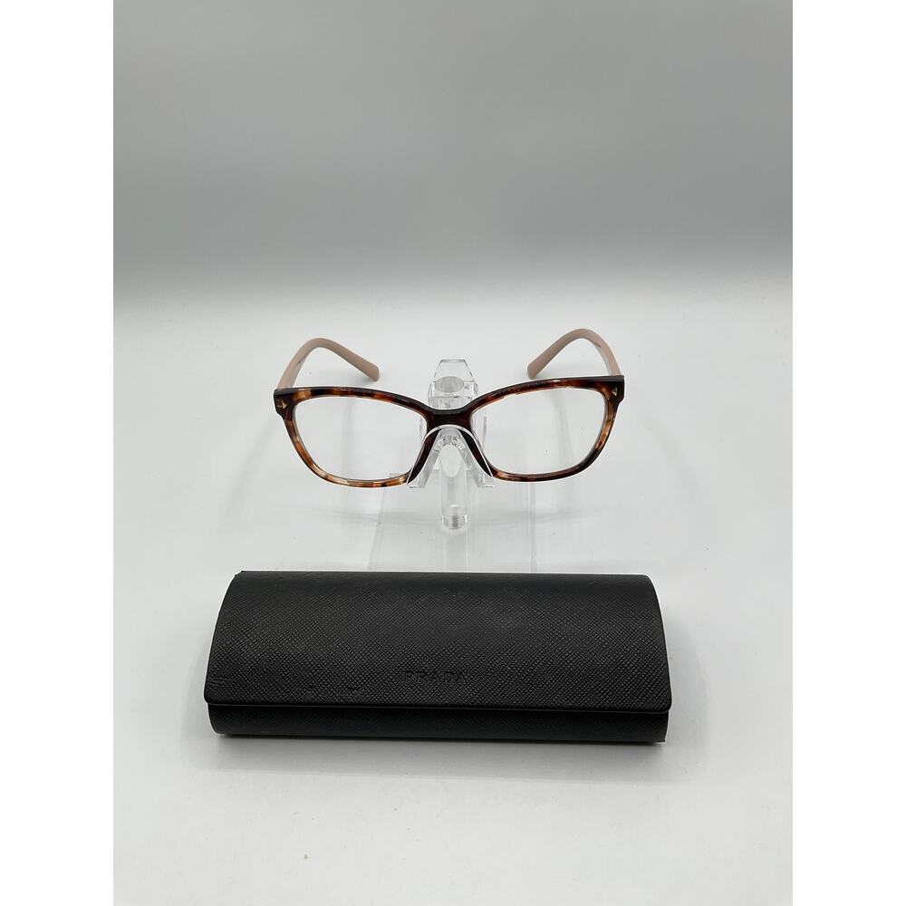 Prada Glasses FRAMES ONLY, VPR 15Z -Brown/Pink